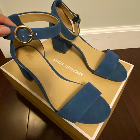 Michael Kors Lena suede sandals - Picture 1 of 6